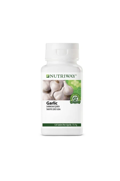 Nutriway Sarımsak Içeren Takviye Edici Gıda Garlic (TANSİYON DÜZENLEYİCİ) ürün görseli