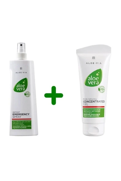 LR Aloe Vera Acil Yardım Spreyi 400ml+konsantre Jel 100ml Set ürün görseli