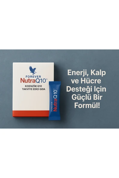 Forever Living Forever NutraQ10™ Koenzim Q10 İçeren Takviye Edici Gıda – 30 Saşe - Resim 3