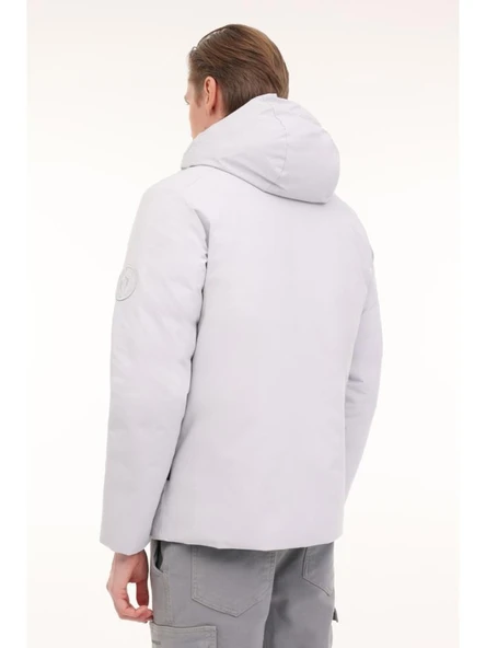 LUMBERJACK LUCAS 1N55 4PR A.GRİ CASUAL ÇİFT TARAFLI MONT - Resim 7