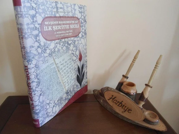 NEVŞEHİR MAHKEMESİ'NE AİT İLK ŞER'İYYE SİCİLİ (3 NUMARALI DEFTER) 1213  1221 / 1798  1807 ürün görseli