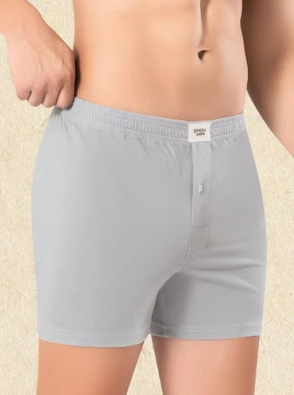 Omera Organik Kumaş Erkek Düğmeli Boxer 2012 - Resim 3