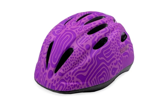 Raptor Çocuk Bisiklet Kaskı HB63 MTB Bisiklet Kaskı Pembe Renk Candy Bisiklet Scooter Kaskı M Beden ürün görseli 1