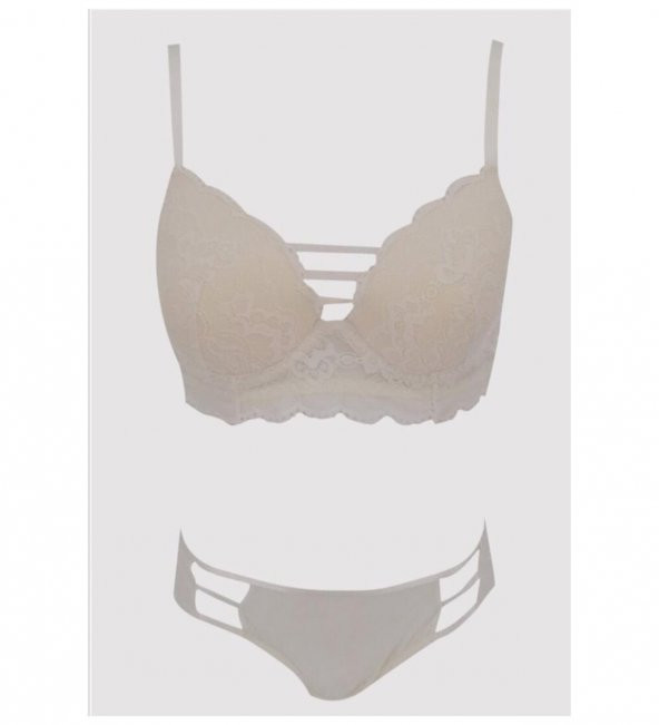 Pierre Cardin 4751 Lyon Double Push Up Sütyen Takım - 2