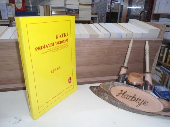 Katkı Pediatri Dergisi -Aşılar Cilt:19 sayı:2-3 1998 ürün görseli