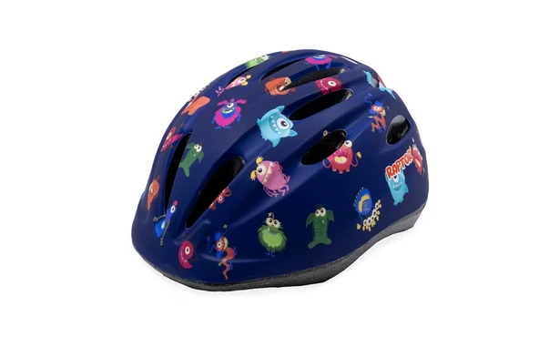 Raptor Çocuk Bisiklet Kaskı HB63 MTB Bisiklet Kaskı Mor Renk OctoPop Bisiklet Scooter Kaskı M Beden - Resim 2