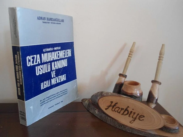 İÇTİHATLI-NOTLU CEZA MUHAKEMELERİ USULÜ KANUNU VE İLGİLİ MEVZUAT ürün görseli