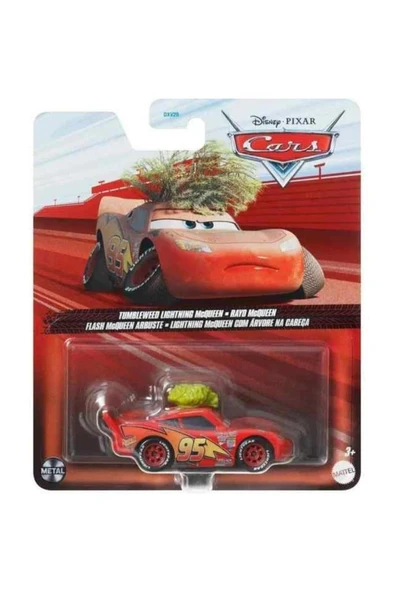 Disney Pixar Cars Tekli Karakter Araçlar Tumbleweed Lightning Mcqueen DXV29 FLL84 ürün görseli 1