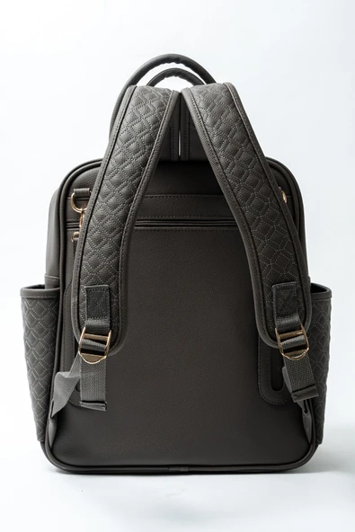 M&Y Mia Anne Bebek Bakım Sırt Çantası 7350 Gri - Resim 2