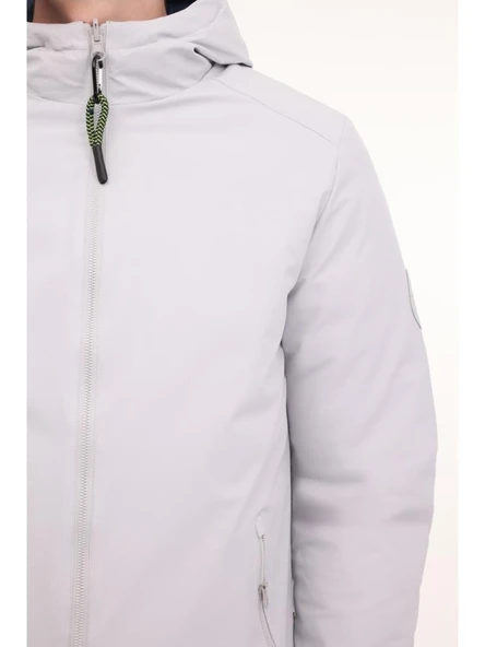 LUMBERJACK LUCAS 1N55 4PR A.GRİ CASUAL ÇİFT TARAFLI MONT - Resim 4