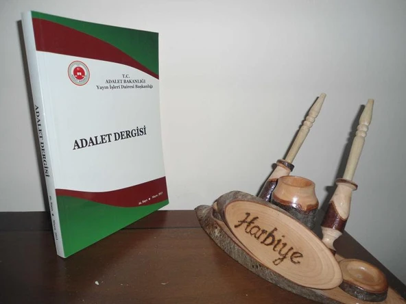 T.C. ADALET BAKANLIĞI YAYIN İŞLERİ DAİRESİ BAŞKANLIĞI ADALET DERGİSİ - SAYI 46 MAYIS 2013 ürün görseli