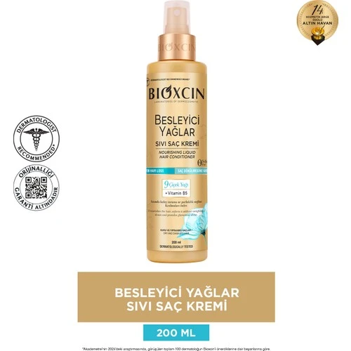 Bioxcin Besleyici Yağlar Sıvı Saç Kremi 200 ml ürün görseli
