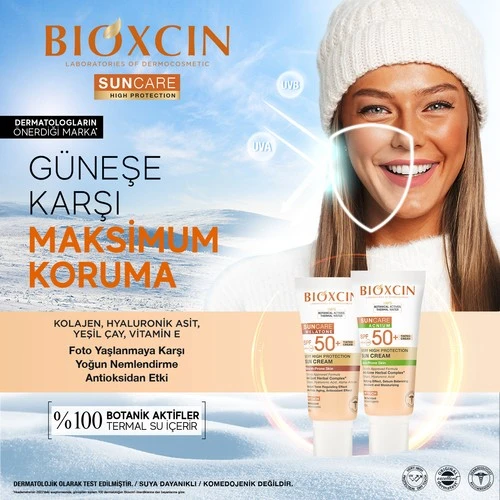 Bioxcin Sun Care Melatone Krem Renkli SPF50 50 ml - Resim 7