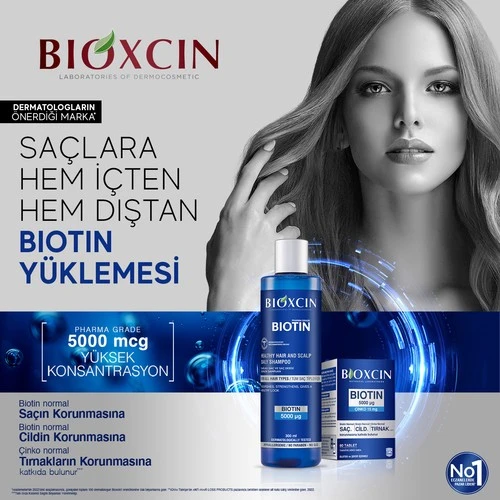 Bioxcin Biotin Günlük Şampuan 300 ml - Tüm Saç Tipleri - Resim 8