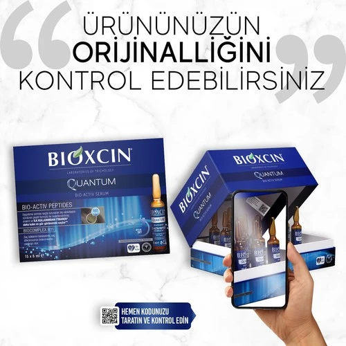 Bioxcin Quantum Serum 15 x 6 ml - Resim 2