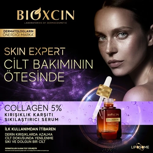 Bioxcin Collagen %5 Kırışıklık Karşıtı Sıkılaştırıcı Serum 30 ml - Resim 6