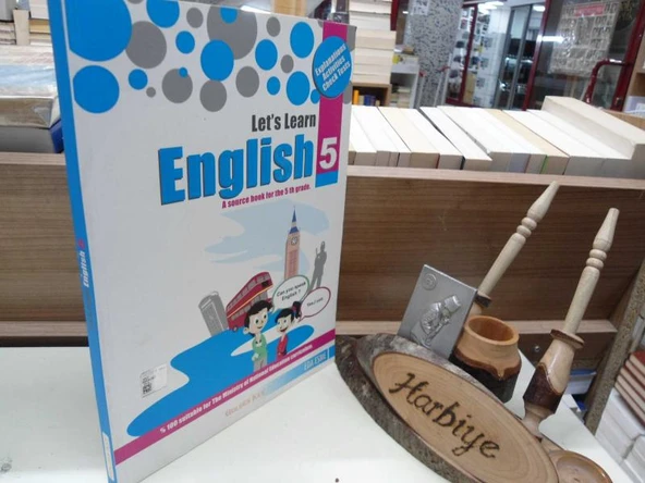 LET'S LEARN ENGLISH 5 - A Source book for the 5th grade ürün görseli