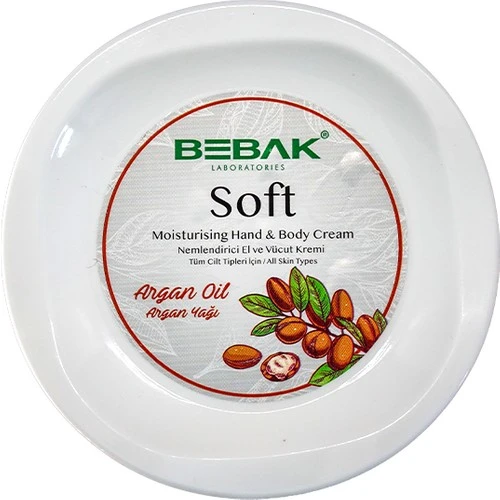 Bebak Soft Argan Oil Kavanoz 300 ml ürün görseli