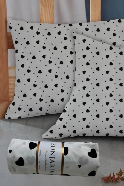 Bestina Gold Tek Kişilik Lastikli Çarşaf & Tek Yastık Kılıfı ürün görseli 1