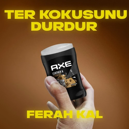 Axe Stick Leather Cookies 50 gr - Resim 6