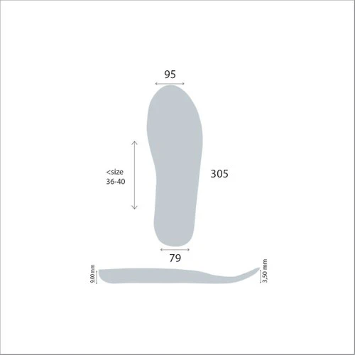 Active Team Gel Comfort Günlük Ayakkabılar İçin Kemer ve Metatarsal Destekli Ortopedik Jel Tabanlık No: 36-40 - Resim 7