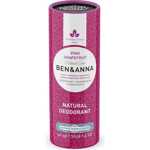 Ben  Anna Natural Deostick Pink Grapefruit 40 gr ürün görseli