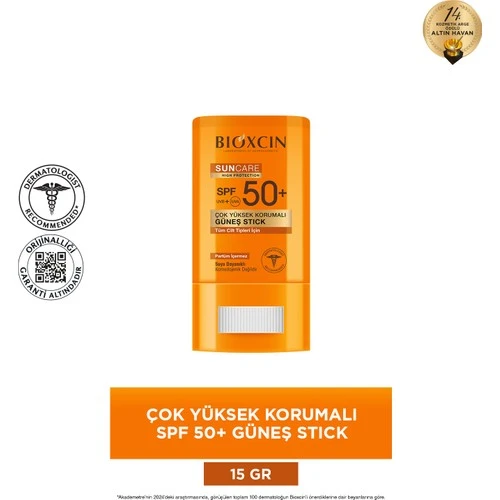 Bioxcin Sun Care Güneş Stick SPF50 15 gr ürün görseli