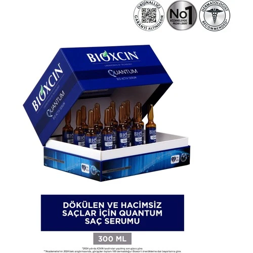 Bioxcin Quantum Serum 15 x 6 ml ürün görseli