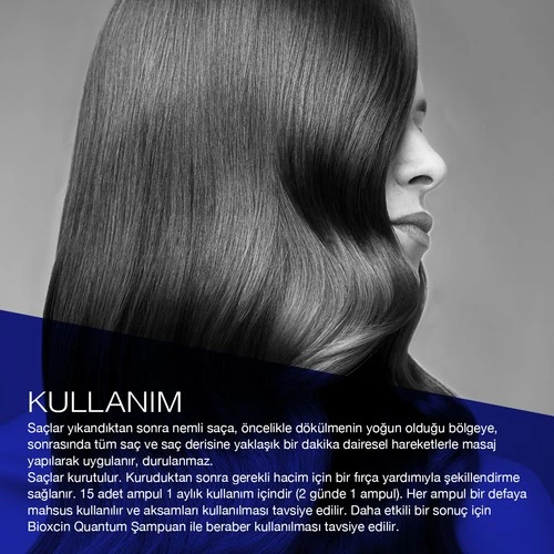 Bioxcin Quantum Serum 15 x 6 ml - Resim 5
