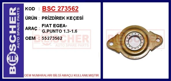 Fiat Prizdirek Keçesi Fiat Egea-G.punto 1.3-1.6 - Bsc 273562 ürün görseli 1