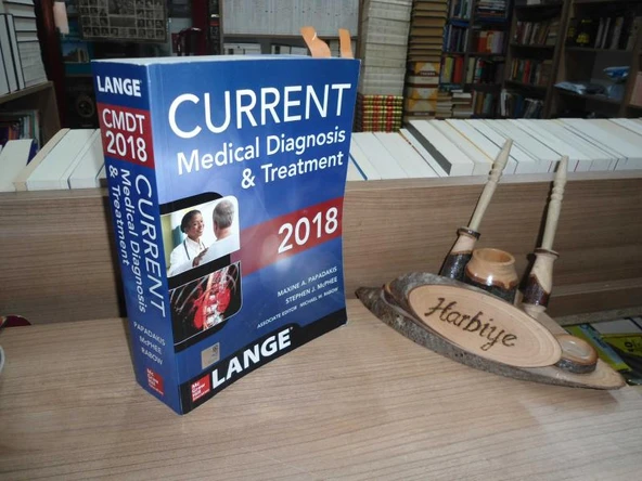 CURRENT MEDICAL DIAGNOSIS - TREATMENT 2018 ürün görseli