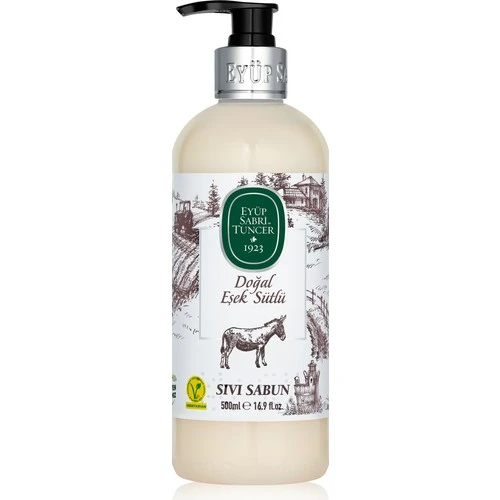 Eyüp Sabri Tuncer Doğal Eşek Sütlü Sıvı Sabun 500 ml ürün görseli