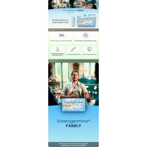 Enterogermina Family 5 ml x 20 Flakon - Resim 2