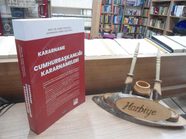 KARARNAME - CUMHURBAŞKANLIĞI KARARNAMELERİ ürün görseli 1