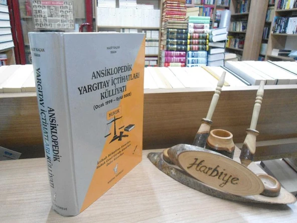 ANSİKLOPEDİK YARGITAY İÇTİHATLARI KÜLLİYATI ( OCAK 1999 - EYLÜL 2002 ) - CİLTLİ ürün görseli 1