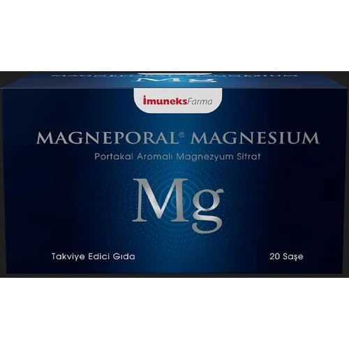 İmuneks Farma Magneporal Magnesium 20 Saşe ürün görseli