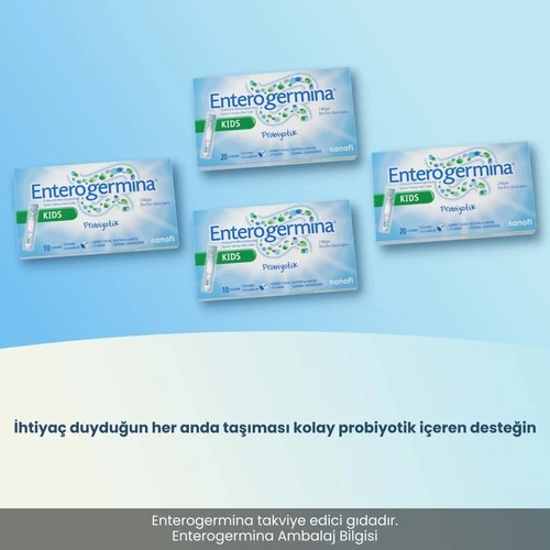 Enterogermina 2-10 Yaş 5 ml × 10 Flakon - Resim 8