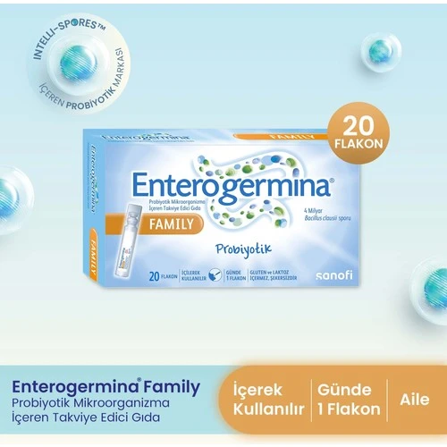 Enterogermina Family 5 ml x 20 Flakon ürün görseli
