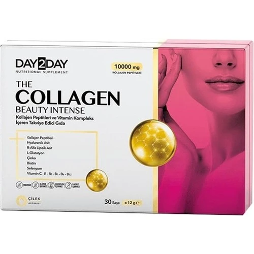 Day2Day The Collagen Beauty Intense Çilek Aromalı 30 Saşe ürün görseli