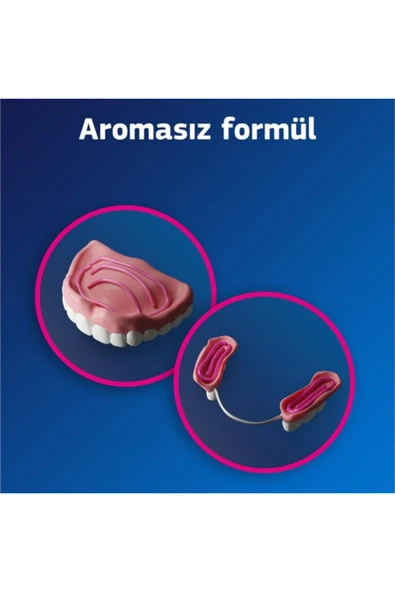 Fixodent Plus Diş Protez Yapıştırıcı Tat İçermez Krem 40 gr - Resim 4