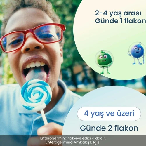 Enterogermina 2-10 Yaş 5 ml × 10 Flakon - Resim 5