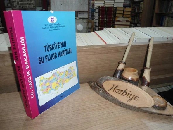 TÜRKİYE'NİN SU FLUOR HARİTASI ürün görseli