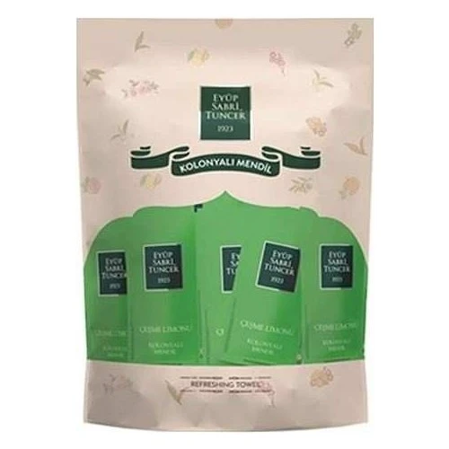 Eyüp Sabri Tuncer Çeşme Limonu Kolonyalı Mendil 150'li Paket ürün görseli