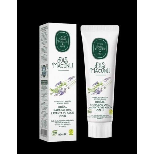 Eyüp Sabri Tuncer Doğal Karabaş Otu Lavanta Ve Kekik Özlü Diş Macunu 90ml ürün görseli