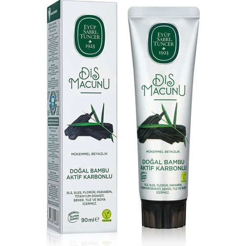 Eyüp Sabri Tuncer Diş Macunu 90 ml - Bambu Aktif Karbonlu Özlü ürün görseli