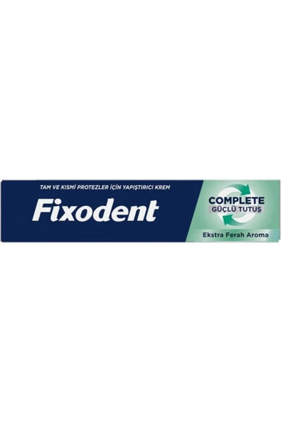 Fixodent Diş Protez Yapıştırıcı Krem Complete Ekstra Ferah 47 gr - Resim 2