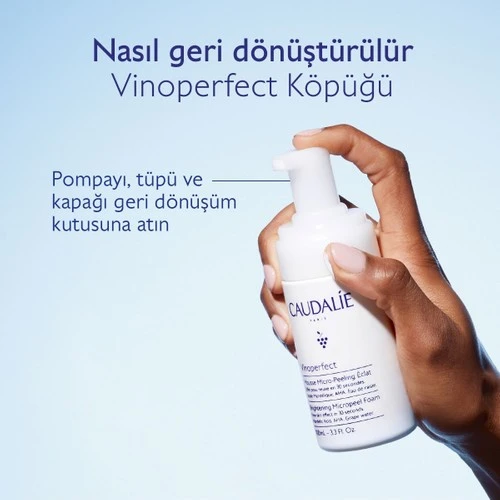 Caudalie Vinoperfect Brightening Micro-Peeling Foam 50 ml - Resim 5