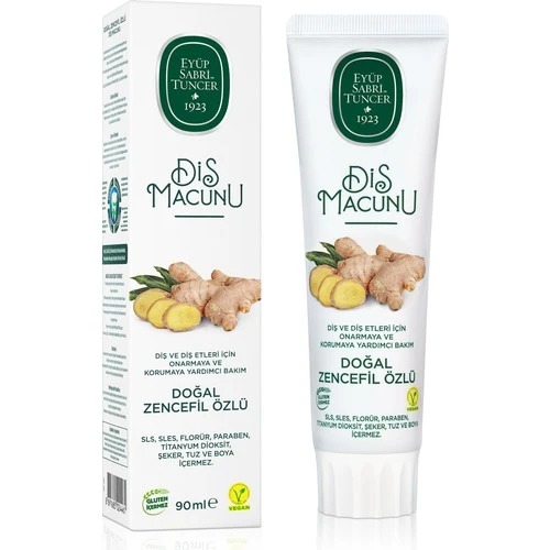 Eyüp Sabri Tuncer Doğal Zencefil Özlü Macunu 90ml ürün görseli
