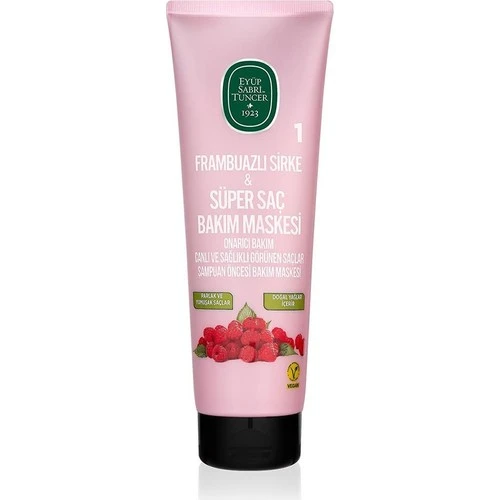 Eyüp Sabri Tuncer Frambuazlı Sirke Süper Saç Bakım Maskesi 250 ml ürün görseli
