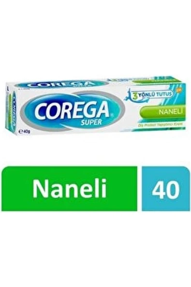 Corega Krem Yapıştırıcı Naneli 40 gr ürün görseli